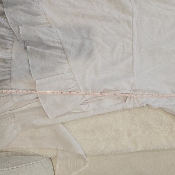 Michael KorsWhite Ruffle Mini Dress - Picture 11 of 11